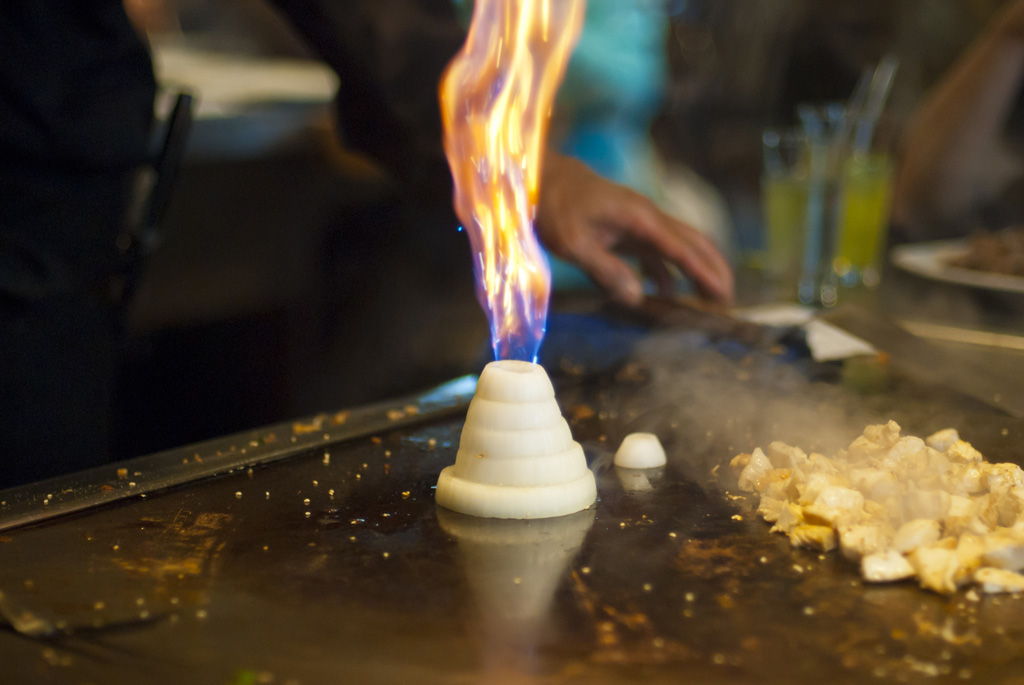 What It's Like Going to a Hibachi Restaurant
