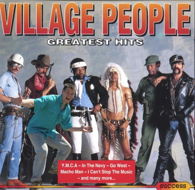 Here I am right before I got kicked out of the Village People